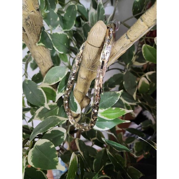 Eddie Borgo Supra Link Classic Heritage Link 17” Necklace With Earrings Set - Picture 11 of 16